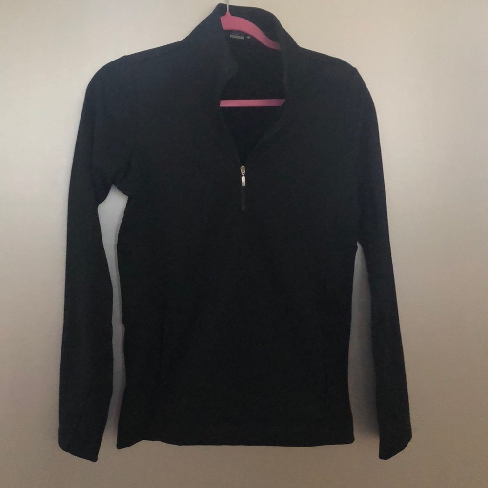 Nike S women’s golf jacket zipper pockets black